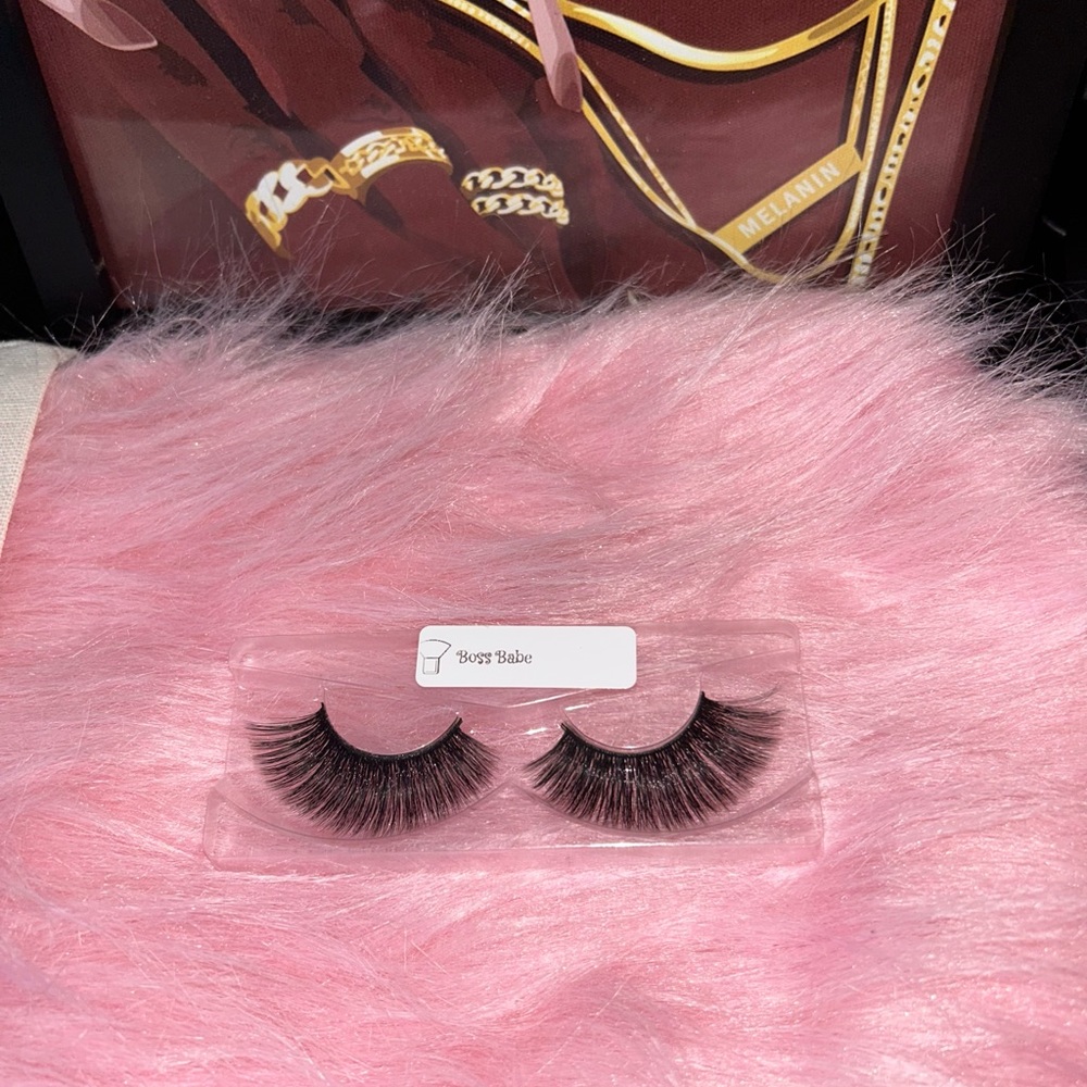 25mm Fluffy Mink Lashes – Wispy Dramatic False Eyelashes Reusable